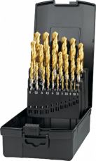 Phantom 19.146 HSS set spiraalboren, TiN-tip, type 11.451
