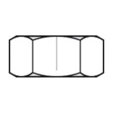 Zeskantmoer M4  DIN 934