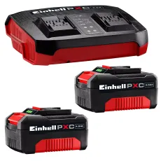Einhell 4512112 18V/4.0 Ah Starter Kit - 2 accu's + DUO-lader - Power X-Change