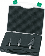 Phantom HSS set getrapte plaatboren 44.134, gespiraliseerd‚ TiAlN, Ø 4 t/m 30 