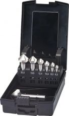 Phantom HSS-E Set vari verzinkboren 42.555, 90°, 3 snijkanten, drievlaks schacht, Ø6,3-25