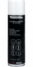 Phantom 90.140 allround snijolie spray extreme pressure‚ chloor- en silicoonvrij‚ op plantaardige basis, 400 ml.