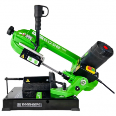 Eggenberg 6038TWIN draagbare bandzaagmachine 105mm, 850W