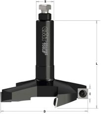 CMT - CNC vlakfrees met wisselmessen Ø100 x 12 x 90 mm.  S=Ø20