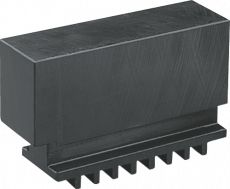 Bison 85.820 zachte blokbekken‚ set à 3 stuks‚ voor 3-klauwplaat type 32**, 35**, Ø 80 t/m 500