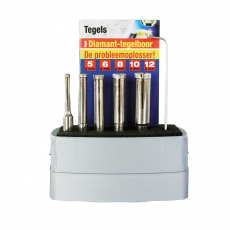 Rotec 5-delige diamanttegelboren set