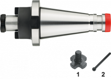 Phantom 82.253 opsteekfreeshouder frezen met dwarsspiebaan‚ SK, Ø 16 t/m 40