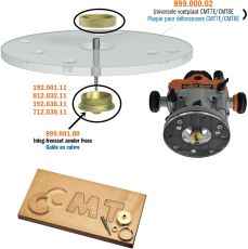 Voetplaat voor CMT7E/8E-bovenfreesmachine