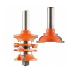 Set deurprofiel en contraprofiel frees Ø 44,5 - Ø 48 mm.