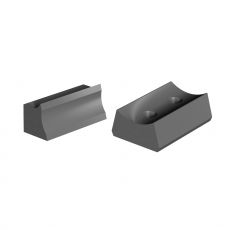 CMT aluminium spanblok voor messen/begrenzers