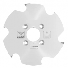 RStools diamant CLAMEX groeffrees voor P-systeem Ø100,4 x 7 x ø30 mm. z=6  (voor CNC)