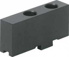 Bison 85.813 zachte opschroefbekken‚ set à 3 stuks‚ voor 3-klauwplaat type 3404, Ø 125 t/m 250 