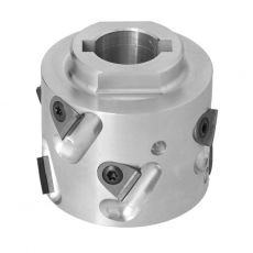 Premill DIA Cutter Heads with Replaceable Plates D=70 I=43 d=25+2CH Z=2+2 (8) a30° H=3 LH upper coll
