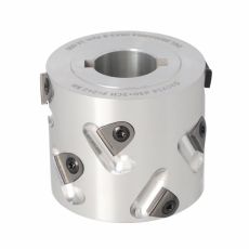 Premill DIA Cutter Heads with Replaceable Plates D=80 l=54 d=30+2CH Z=2+2 (10) a35° H=3 RH Type A /