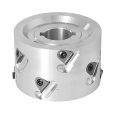 Premill DIA Cutter Heads with Replaceable Plates D=100 l=51 d=30+2CH Z=2+2 (10) a30° H3 LH type B 4