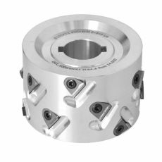 Premill DIA Cutter Heads with Replaceable Plates D=100 l=51 d=30+2CH Z=3+3 (15) a30° H3 LH type B 4