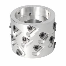 Premill DIA Cutter Heads with Replaceable Plates D=100 I=65 d=30+2CH Z=3+3 (21) <45st. H=3 LH Type B