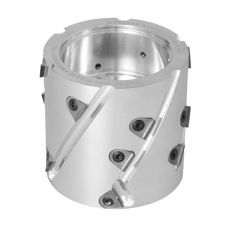 Premill DIA Cutter Heads with Replaceable Plates D=100 I=84 d=30+2CH Z=2+2 (16) a30° H=3 LH type B