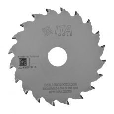 Diamond scoring (EA) D=100 F= 20 Z= 20 K=3,0/4,0 P=2,5 H=4 conical (KON/FZ)