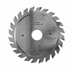 Adjusting scoring blade D=125 F= 22 Z=12+12 K=2,8-3,6 FLAT