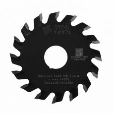 (M) Trimming saw blade D= 80 F= 20 Z= 16 K/P=2,4/2,0 WZ