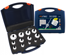 Rotec 16 dlg. Gatzagenset '533 - Allround' met Fast-Change adapters (1x ø19, 22, 25, 32, 35, 38, 44, 51, 57, 60, 64, 68 en 76mm)