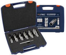 Rotec HSS Kernborenset SILVER-LINE '536W', WLD 19, 7-dlg, ø12, 14, 16, 18, 20, 22 mm