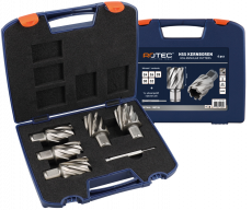 Rotec HSS Kernborenset SILVER-LINE '536W', WLD 19, 6-dlg, ø24, 26, 28, 30, 32mm