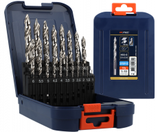 19-dlg. Spiraalborenset type '104|STEP-X' in ABS-cassette
900.0070