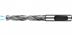 Phantom 11.274 UNI VHM spiraalboor, 5xD, met koelkanaal‚ TiAlN, whistle notch, Ø 3 t/m 20