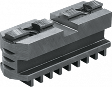 Bison 85.801 harde grondbekken‚ set à 3 stuks‚ tbv 3-klauwplaat type 32**, 35**, Ø 125 t/m 630