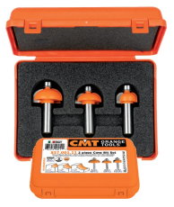 CMT Holprofielfrezenset, 3-delig, HM, Z2, R=6,35 t/m 12,7