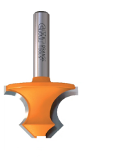 CMT Kraalprofiel, met afschuining, HM, Z2, R=8, Ø22/36, I=25, L=60 Ø8 