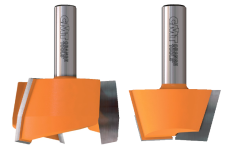 CMT Reparatiefreesset, tbv massief plaatmateriaal, HM, Z2/Z3, 15°, Ø47,6/63,5