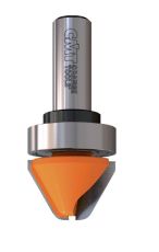 CMT Beletteringsfrezen, HM, met lager, Z2, 60°, Ø28 t/m 28,5