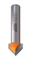 CMT V-groeffrees, HM, Z2, 90°, Ø6 t/m 38