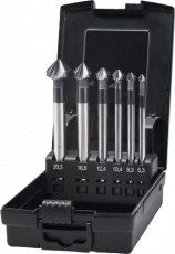 Phantom HSS-E set vari verzinkboren 42.567‚ 90°‚ 3 snijkanten‚ lang, Ø 6,3 t/m 20,5