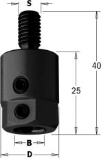CMT Boorhouder, rechts