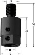 CMT Boorhouder, rechts