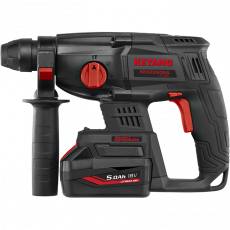 Keyang HD18BL accu combihamer SDS-plus 18V set (2x 5.0Ah accu) in koffer