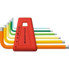 PB SWISS TOOLS - Inbus sleutelset 6 delig voor binnenzeskantbouten