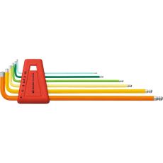 PB SWISS TOOLS - Set sleutels 6 delig voor binnenzeskantbouten, lang