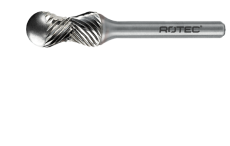 ROTEC - HM Stiftfrees, model X, multikantenvorm
