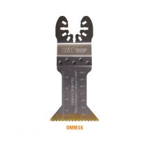 CMT 45 mm. BIM/Tin multitoolzaagbladen voor hout en metaal, lange standtijd. (hard/zacht hout, kunststof, aluminium, dunne plaat, non-ferro metalen)