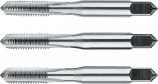Phantom 21.420 HSS handtappen, BSW‚ set à 3 stuks, BSW 1/8 t/m BSW 1