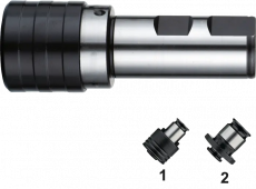 Phantom 81.602 taphouder, druk- en trekcompensatie, weldon, tbv gebruik met tapinzetstukken, M2 t/m M45