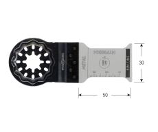 Rotec Starlock invalzaagblad, BiM, type MTF30bi, 30x50mm, 1 t/m 100 stuks