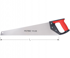 Rotec handzaag Top-Line TL5/500, werklengte=500 mm., tpi: 7