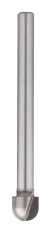 Rotec houtrotfrees, R=4,75, Ø 9,5 x 8 / 75 mm S=Ø6