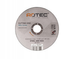 Rotec OPTI-Line doorslijpschijven tbv staal en RVS